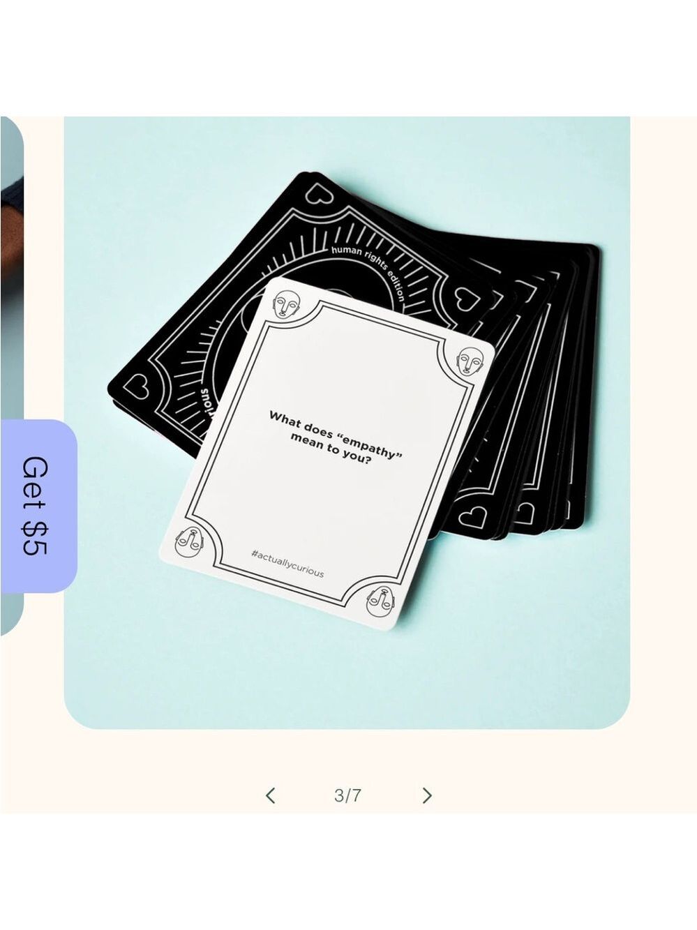 Actually Curious Card Game Human Rights edition NWT - Picture 2 of 4